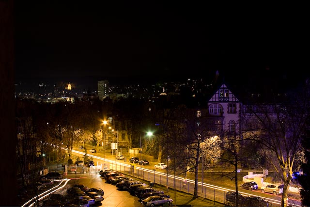 View from hotel window